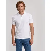 GUESS per uomo. M6YP60K4388 Polo Basic Manica Corta bianco (XL), Casual, Cotone