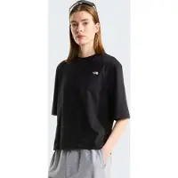 The North Face Women's Essential Simple Dome Boxy RLX S/S T-shirt Donna (XS, nero)