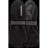 Didriksons Kid's Biggles Mittens Guanti Bambini (6-8 Years, nero)