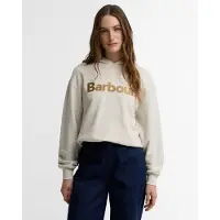 Barbour per donna. LOL0673 Felpa con cappuccio Hartland grigio chiaro (L), Casual, Sintetico