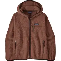 Patagonia - Felpa con cappuccio in Polartec - W's Retro Pile Hoody Berm Brown per Donne - Taglia S - Marrone