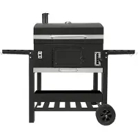 Monster Forno affumicatore XXL per barbecue, a carbone, portatile, ideale per l'esterno e il giardino