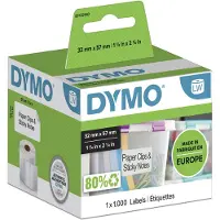 Dymo Etichetta 11354 (S0722540) - Nero su bianco (57 mm x 32 mm)