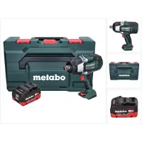 Metabo SSW 18 LTX 1750 BL avvitatore a impulsi a batteria 18 V 1750 Nm 3/4" brushless + 1x batteria ricaricabile 10,0 Ah + metaBOX - senza caricatore