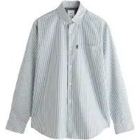 Next Camicia 'Easy Iron' smeraldo / bianco