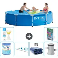 Intex Piscina autoportante rettangolare - 305x76 cm - 5 pezzi - Modello S20