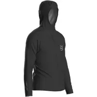Compressport Hurricane Waterproof Jacket Giacca da corsa Uomo (S, nero)