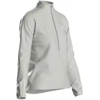 Compressport Women's Aura Windproof Jacket Giacca da corsa Donna (L, grigio)