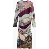 Desigual , Vestito in maglia a maniche lunghe, Donna, Poliestere, L