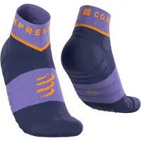 Compressport Ultra Trail Low Socks Calze da running (T2 - EU 39-41, blu)