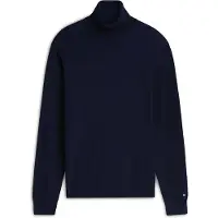 Tommy Hilfiger Ny Merino Roll Neck Sweater Blue Taglia: XS | Dolcevita Outlet | Uomo | Blu