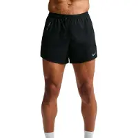 Nike Running - Short leggero e traspirante - M Stride 5In Short Black Reflective Silver per Uomo - Taglia L - Nero