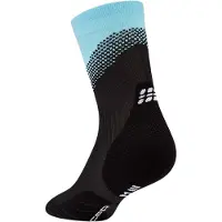 Cep Women's Run Edt. Split Socks Mid Cut Calze da running Donna (II, nero)