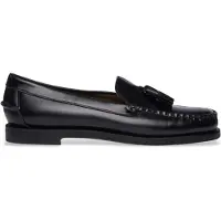 Sebago per donna. 7001560 Mocassini classici Will in pelle nera (41), Nero, Basso, 1 a 3 cm, Nessuno, Casual, Da sera, Classico