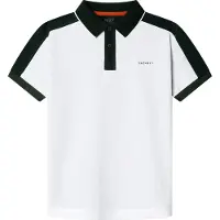 Hackett per ragazzo. HK5600033 Polo Members Col Block bianco (7Años= 122cm), Casual, Cotone, Manica corta, moda per bambini