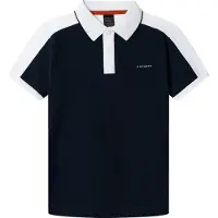 Hackett per ragazzo. HK5600033 Polo Members Col Block marino (11Años= 146cm), Casual, Cotone, Manica corta, Navy, moda per bambini