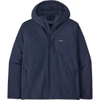 Patagonia - Giacca con cappuccio, isolante e impermeabile - M's Windshadow Jkt New Navy per Uomo - Taglia M - Blu navy