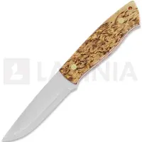 Brisa Coltello Trapper 95, Elmax Scandi, curly birch