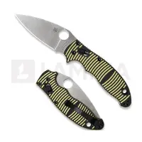Spyderco Coltello pieghevole Manix 2 Salt Yellow/Black G-10 MagnaCut