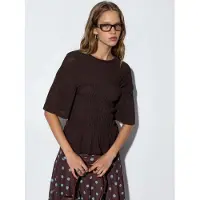 Busem Camicia da donna 'Blusen' marrone scuro