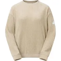 Picture Organic Clothing - Felpa in velluto a coste - Laikko Crew Pure Cashmere per Donne - Taglia L - Beige