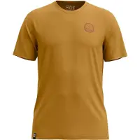 Ortovox 185 Merino Mountain Badge TS Maglia merino Uomo (M, dark cumin)