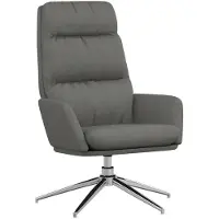 Syfax Poltrona Relax Grigio Chiaro in Tessuto