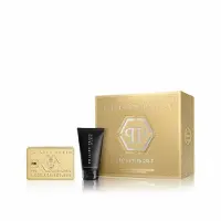 Philipp Plein Set : No Limits Gold, Eau De Parfum, per uomo, 50 ml + No Limits Gold, Gel doccia, per tutti i tipi di pelle, 75 ml
