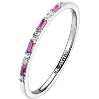 Brosway Bellissimo Anello In Argento Con Zirconi Fancy Passion Ruby Fpr144 Circuito 50 mm — Anello