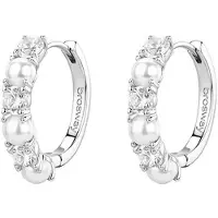 Brosway Silver rings con zirconi and artificial pearls Fancy Infinite White FIW176