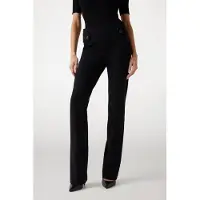 Guess Marciano GUESS Gwen Cigarette Pants Jet Black A996 Taglia: 48 | Pantaloni da completo Outlet | Donna | Nero
