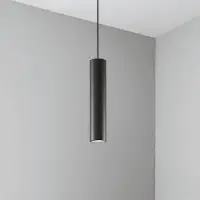 Ideal Lux Sospensione Deva Luce LED 6W Naturale Nero