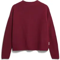 Armedangels Women's Merinaa Links Links Sweater Maglione Donna (S, rosso)
