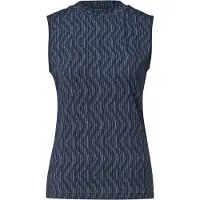 Street One Top blu colomba / nero