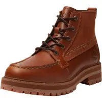 Timberland per uomo. TB0A2MUQEM41 Stivaletti in pelle Britton Drive marrone (41), 3 a 5cm, Stringhe, Casual