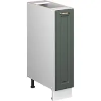 Vicco Armadio cucina dispensa alto Fame-Line Verde-oro rustico/Bianco 20 cm senza piano di lavoro, Model 61671