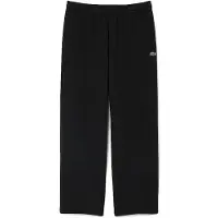 Lacoste Pantaloni Sportivi Pantalon de survêtement en molleton relaxed fit uomini - Nero - EU S