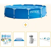 Intex Piscina autoportante rettangolare - 366x76 cm - 5 pezzi - Modello S21007