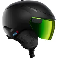 Atomic - Casque de ski - Revent GT Amid Visor HD Photo Black in Lana Vergine - Taglia 55-59 cm - Nero