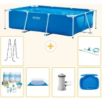 Intex Piscina fuori terra rettangolare - 300x200x75 cm - 7 pezzi - Modello S20841