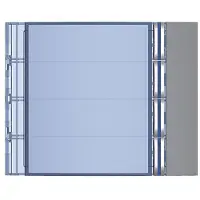Legrand Bticino MODULO TASTIERA DI CONTROLLO FRONTBL 4RT AS (352043)