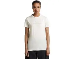 Icebreaker Women's Merino150 TechLite S/S Sparkling Stars Maglia merino Donna (S, bianco)