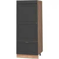 Vicco Dispensa da cucina Fame-Line Oro-antracite rustico/Rovere dorato 60 cm, Model 62659