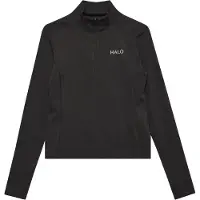 Halo Women's Training Half Zip Maglia funzionale Donna (XL, nero)