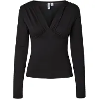 Pieces Top A Maniche Lunghe | Nero | L