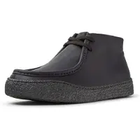 Camper per uomo. K300530-006 Stivaletti in pelle Peu Terreno neri (43), Nero, Basso, Stringhe, Casual