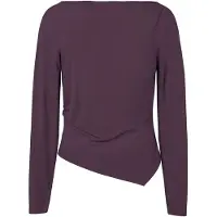 Pieces Top A Maniche Lunghe | Viola | XL