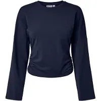 Pieces Top A Maniche Lunghe | Blu | S