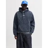 Jack & Jones Felpa Con Cappuccio Stampa Sul Retro
