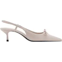 Mango Décolleté sling 'SUSA' stucco
